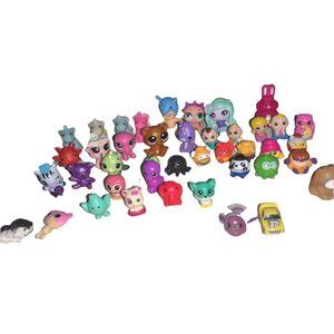Small Mini Doll and Animal Toy Lot